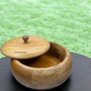 Mango wood casseroles | Handcrafted box for storing and serving