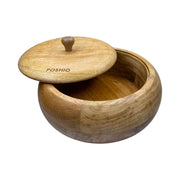 Mango wood casseroles | Handcrafted box for storing and serving