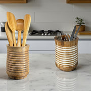 360° Rotating Cutlery/Utensil Holder, Organizer for Kitchen & Dining Table