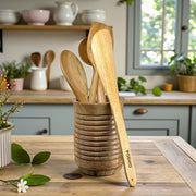 360° Rotating Cutlery/Utensil Holder, Organizer for Kitchen & Dining Table