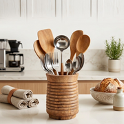 360° Rotating Cutlery/Utensil Holder, Organizer for Kitchen & Dining Table
